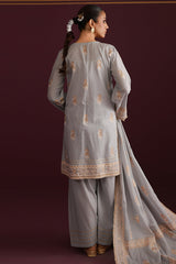 Zellbury Unstitched 3 Piece Lawn Suit-WUS26X30438