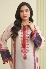 Zellbury Unstitched 2 Piece Lawn Suit-WUS26X20524