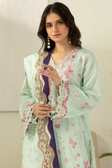 Zellbury Unstitched 3 Piece Lawn Suit-WUS26E30514