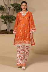 Zellbury Unstitched 2 Piece Lawn Suit-WUS26E21210