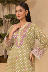 Zellbury Unstitched 2 Piece Lawn Suit-WUS26E20472