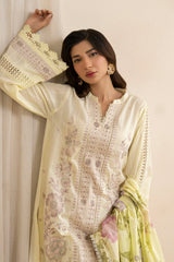 Zellbury Unstitched 3 Piece Lawn Suit-WUS25E30607