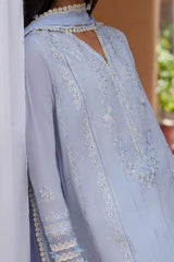 Zaha Unstitched 3 Piece Emb Festive Lawn Suit-ZF-01-Mira