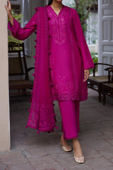 Zaha Unstitched 3 Piece Emb Festive Lawn Suit-ZF-03-Niamh