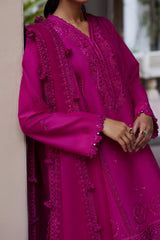Zaha Unstitched 3 Piece Emb Festive Lawn Suit-ZF-03-Niamh