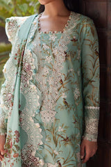 Zaha Unstitched 3 Piece Emb Festive Lawn Suit-ZF-04-Mehr