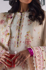 Zaha Unstitched 3 Piece Emb Festive Lawn Suit-ZF-05-Ela