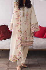 Zaha Unstitched 3 Piece Emb Festive Lawn Suit-ZF-05-Ela