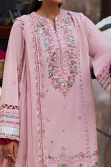 Zaha Unstitched 3 Piece Emb Festive Lawn Suit-ZF-07-Aysel