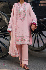 Zaha Unstitched 3 Piece Emb Festive Lawn Suit-ZF-07-Aysel