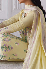 Zaha Unstitched 3 Piece Emb Festive Lawn Suit-ZF-09-Lana