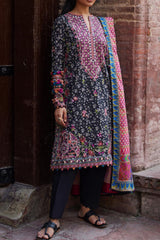 Zaha Unstitched 3 Piece Emb Festive Lawn Suit-ZF-10-Nihan