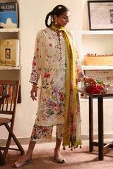 Nagina By Zaha Unstitched 3 Piece Festive Lawn Suit-ZF-25-10-Chandni