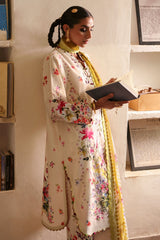 Nagina By Zaha Unstitched 3 Piece Festive Lawn Suit-ZF-25-10-Chandni