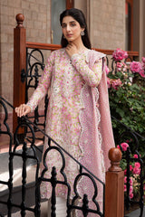 Zaha Unstitched 3 Piece Festive Lawn Suit-ZF23-04