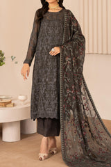 Thread Works By Zarif Unstitched 3 Piece Emb Chiffon Edit Collection'2024-ZL-01-Fahima