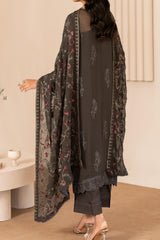 Thread Works By Zarif Unstitched 3 Piece Emb Chiffon Edit Collection'2024-ZL-01-Fahima