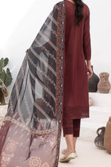 Zarif Unstitched 3 Piece Printed & Emb Eid Edit Lawn Collection'2024-ZL-02-Elvira