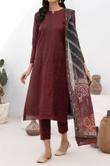 Zarif Unstitched 3 Piece Printed & Emb Eid Edit Lawn Collection'2024-ZL-02-Elvira