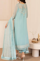 Thread Works By Zarif Unstitched 3 Piece Emb Chiffon Edit Collection'2024-ZL-02-Sahiba