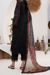 Zarif Unstitched 3 Piece Printed & Emb Eid Edit Lawn Collection'2024-ZL-04-Julia