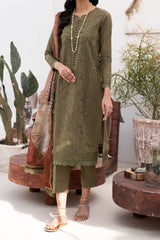 Zarif Unstitched 3 Piece Printed & Emb Eid Edit Lawn Collection'2024-ZL-06-Remiah