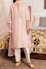 Zaha Unstitched 3 Piece Printed & Emb Lawn Suit-ZL-07-A-Zenel