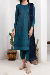 Zarif Unstitched 3 Piece Printed & Emb Eid Edit Lawn Collection'2024-ZL-07-Marina