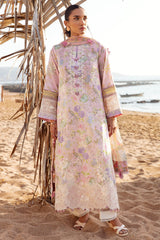Zaha Unstitched 3 Piece Spring Summer Lawn Suit-ZL23-06-A