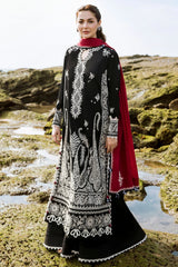 Zaha Unstitched 3 Piece Spring Summer Lawn Suit-ZL23-01-A