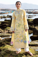 Zaha Unstitched 3 Piece Spring Summer Lawn Suit-ZL23-04-A
