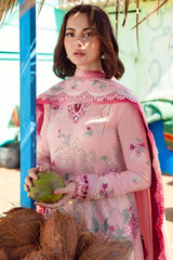 Zaha Unstitched 3 Piece Spring Summer Lawn Suit-ZL23-04-B