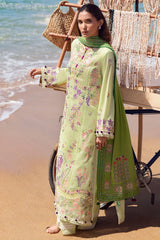 Zaha Unstitched 3 Piece Spring Summer Lawn Suit-ZL23-05-B