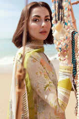 Zaha Unstitched 3 Piece Spring Summer Lawn Suit-ZL23-06-B