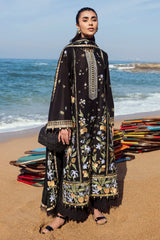 Zaha Unstitched 3 Piece Spring Summer Lawn Suit-ZL23-07-B