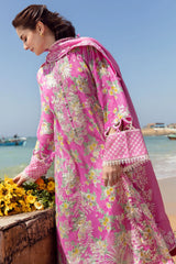 Zaha Unstitched 3 Piece Spring Summer Lawn Suit-ZL23-08-B