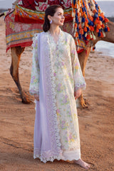 Zaha Unstitched 3 Piece Spring Summer Lawn Suit-ZL23-09-B