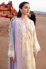 Zaha Unstitched 3 Piece Spring Summer Lawn Suit-ZL23-09-B