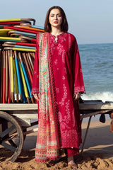 Zaha Unstitched 3 Piece Spring Summer Lawn Suit-ZL23-10-B