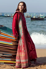 Zaha Unstitched 3 Piece Spring Summer Lawn Suit-ZL23-10-B