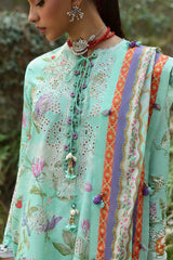 Neelum by Zaha Unstitched 3 Piece Lawn Suit-ZL25-02 B-Elara