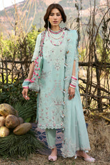 Neelum by Zaha Unstitched 3 Piece Lawn Suit-ZL25-05 A-Aabroo