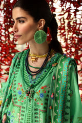 Neelum by Zaha Unstitched 3 Piece Lawn Suit-ZL25-06 A-Amani