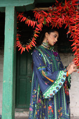Neelum by Zaha Unstitched 3 Piece Lawn Suit-ZL25-06 B-Amani