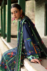 Neelum by Zaha Unstitched 3 Piece Lawn Suit-ZL25-06 B-Amani