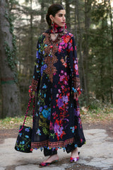 Neelum by Zaha Unstitched 3 Piece Lawn Suit-ZL25-07 A-Alya