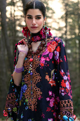 Neelum by Zaha Unstitched 3 Piece Lawn Suit-ZL25-07 A-Alya