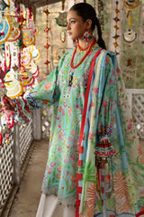 Neelum by Zaha Unstitched 3 Piece Lawn Suit-ZL25-08 B-Zaraah
