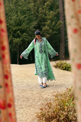 Neelum by Zaha Unstitched 3 Piece Lawn Suit-ZL25-10 A-Elaya