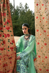 Neelum by Zaha Unstitched 3 Piece Lawn Suit-ZL25-10 A-Elaya